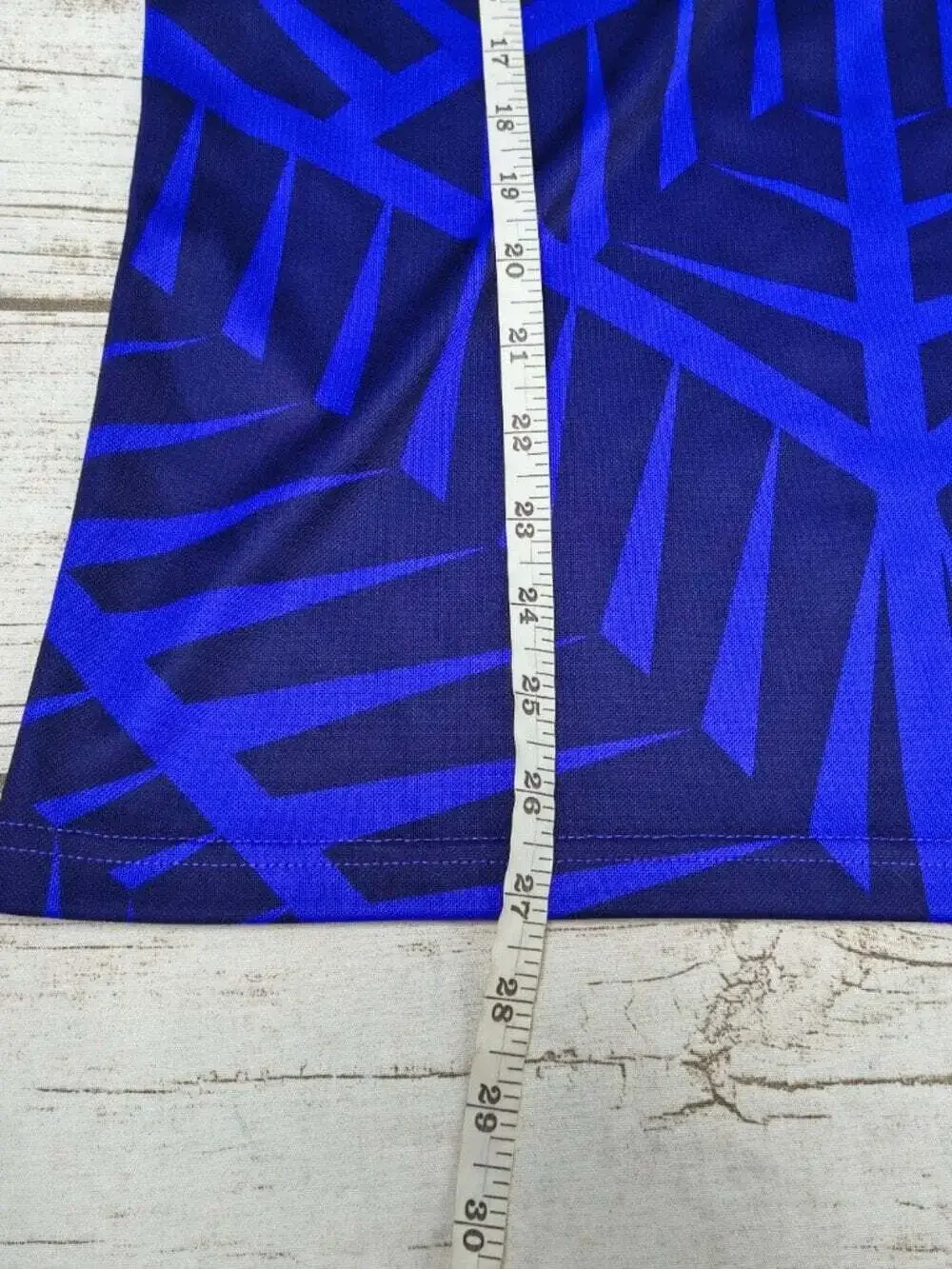 Adidas New Zealand All Blacks Rugby Training Jersey Blue Graphic Mens Small AIG